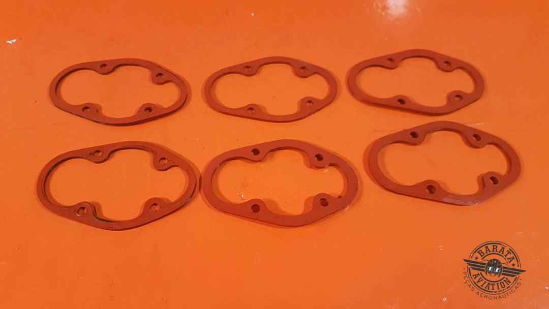 655704-S Silicone Valve Cover Gaskets - Kit C/6 Unidades - Novo