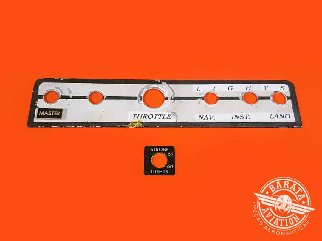 SWITCHES AND FUSES DECAL - P/N 0411071