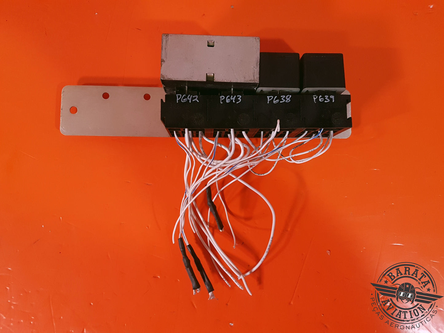 RELAY ASSY P/N: 29409-001 WITH CONNECTORS AND SUPPORT