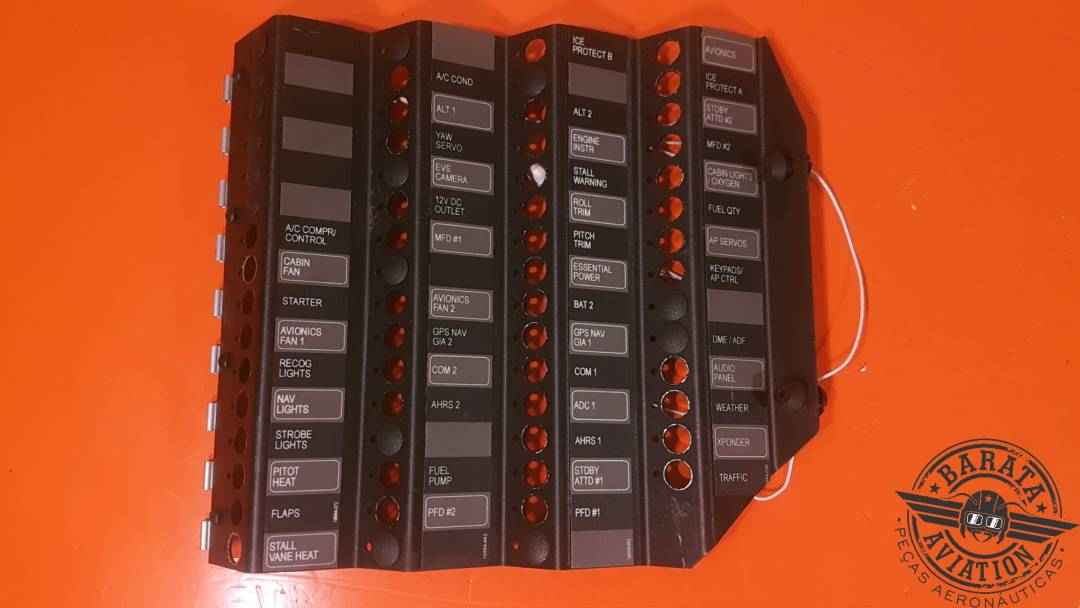 LESS CIRUIT BREAKERS LIGHTED CIRCUIT BREAKER MOUNTING PANEL P/N: 19321-001