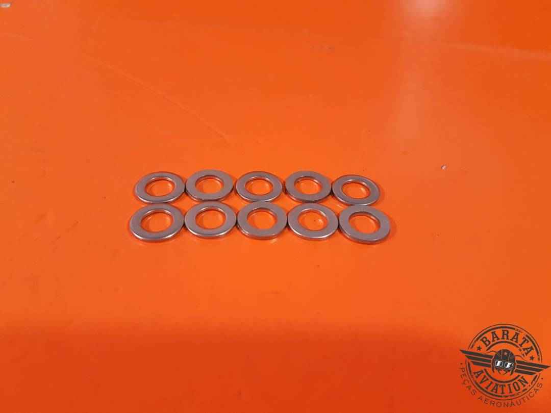 SET WITH 10 WASHERS P/N: NAS1149C04563R NEW
