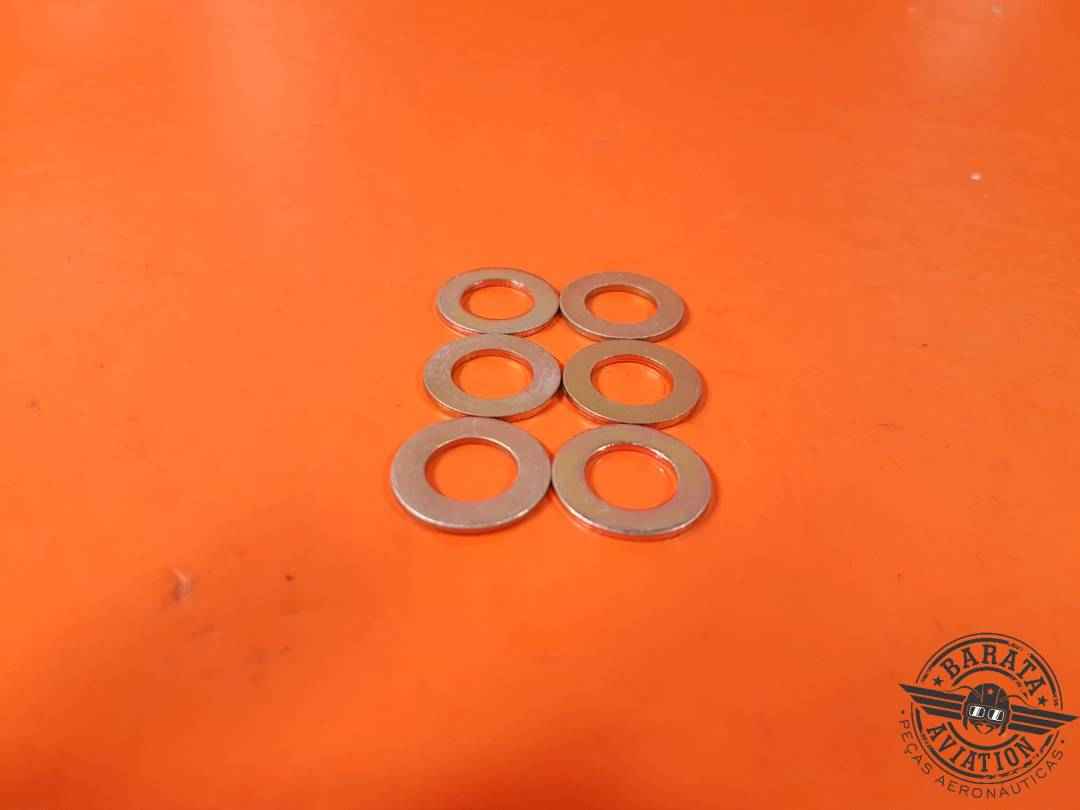 SET WITH 6 FLAT WASHERS P/N: NAS1149F0863P