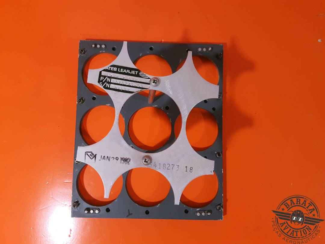 BOMBARDIER ENGINE INSTRUMENT PANEL W/ SUPPORT P/N: 5418273-59