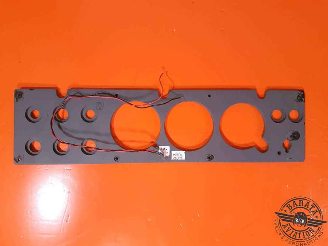 BOMBARDIER OVERLAY PANEL 115 V - 400Hz P/N: 6607030-1