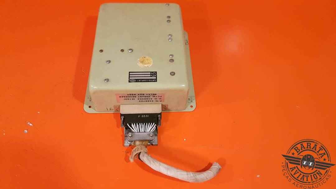 GATES LEARJET PANEL ASS T/R RELAY W/ CONNECTORS P/N 5488703-21