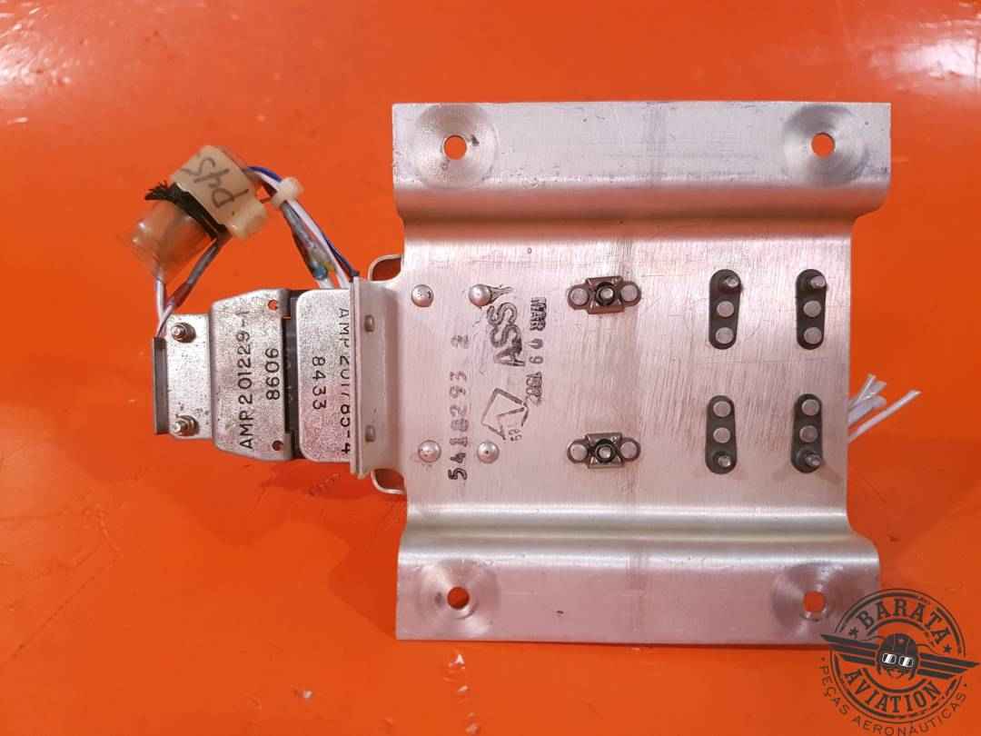 5418291-2 GATES LEARJET RELAY ASSY W/ CONNECTORS AND SUPPORT