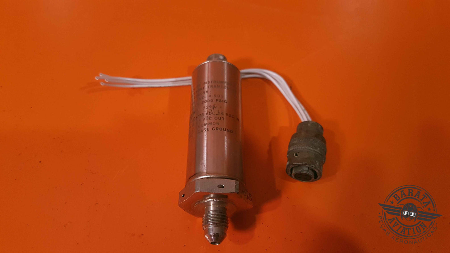 124058-5000 Edcliff 4-901 Pressure Transducer