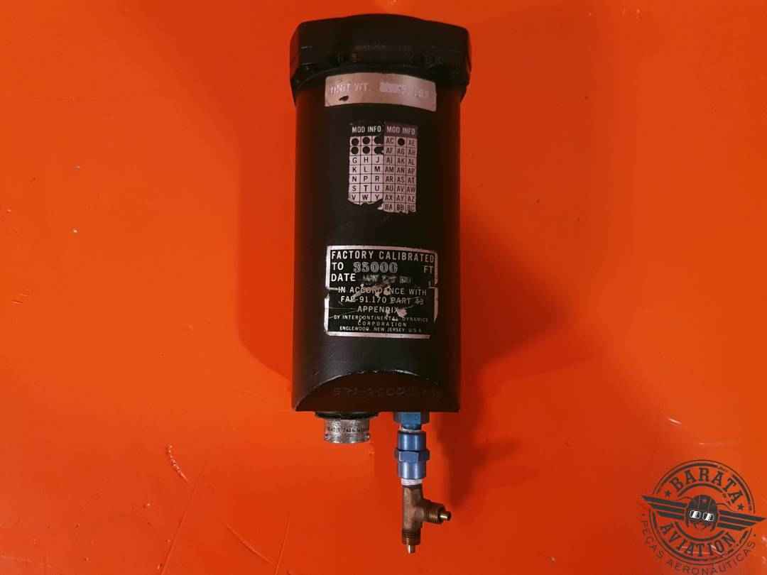 INTERNACIONAL DYNAMICS ENCODING ALTIMETER 28 VDC; TO 35000 FT PN: 571-25005-012