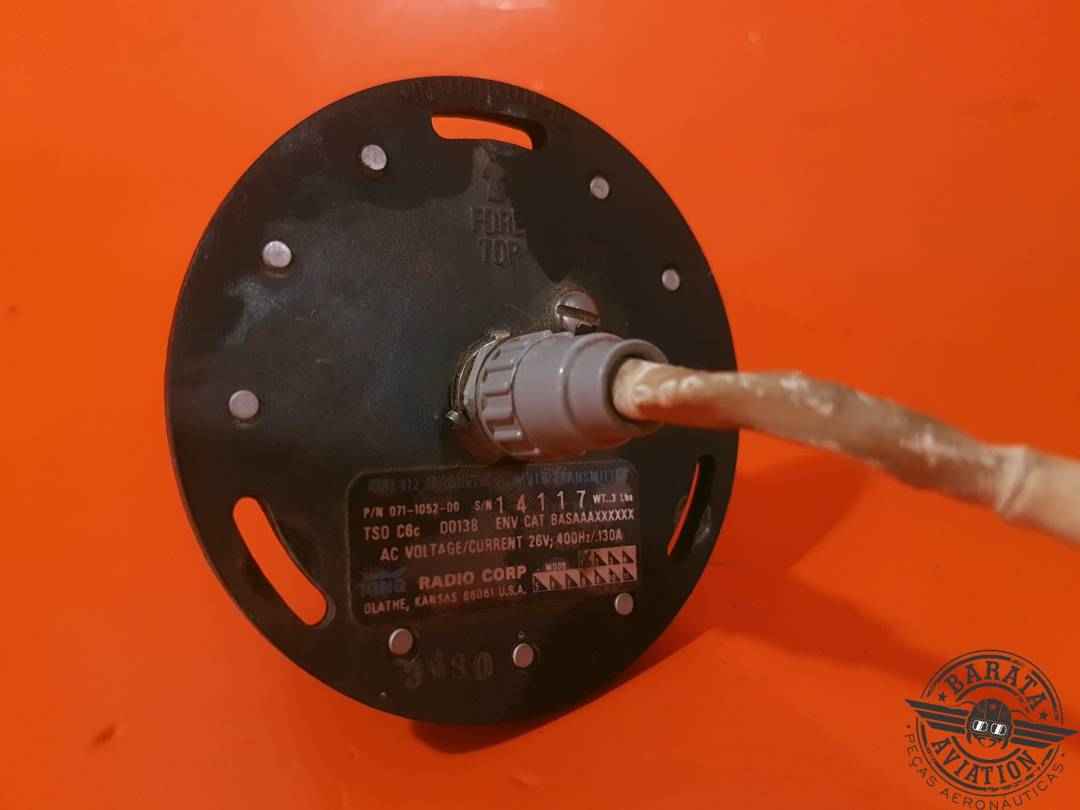 071-1052-00 KING RADIO KM112- MAGNETIC AZIMUTH TRANSMITER TSOC6c - 26VDC