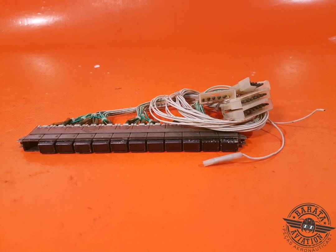 354-654-0421 Korry King Indicator Light Assy- Missing One Button