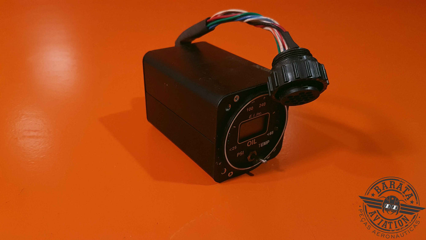 10-25205 Eletronics International Oil Pressure and Temperature Gauge - Experimental