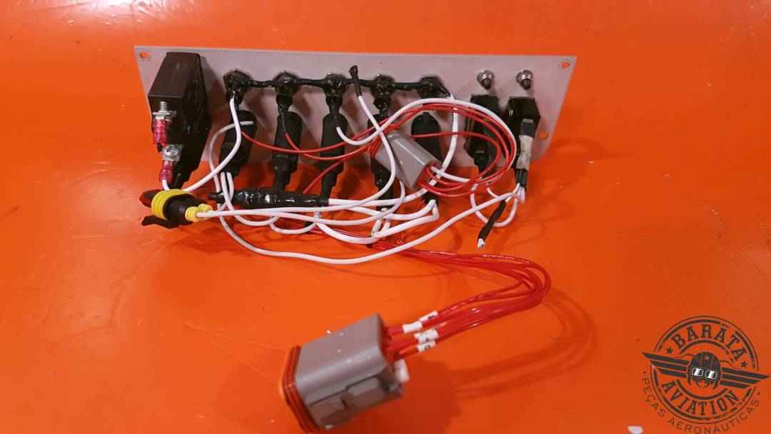 EXPERIMENTAL PANEL OF CIRCUIT BREAKERS P/N: 10-F112-P1M1-3A