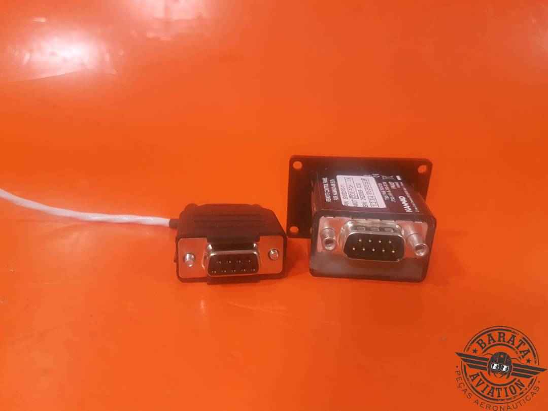 KANNAD RC200 ELT REMOTE CONTROL PANEL SWITCH W/ CONNECTOR P/N S1820513-11