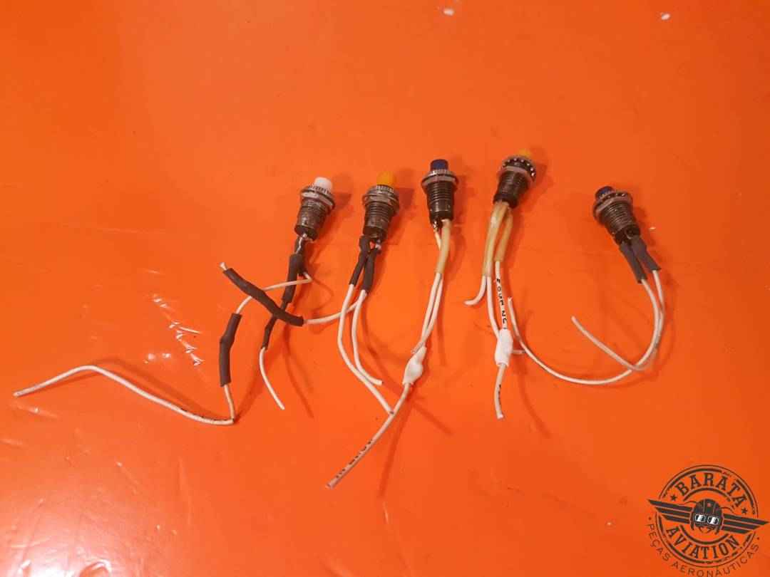 KIT OF 5 PANEL MOUNT INDICATOR LIGHT