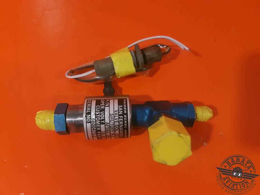 AF56C-386 Kaiser Eckel - Solenoid Shutoff Valve Assy 18/30 vdc