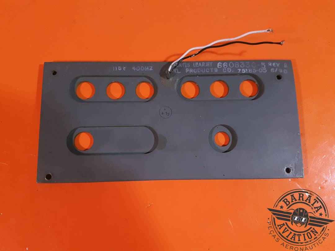 6608330-5 Learjet Overlay Panel - 115 v - 400Hz - not lighting