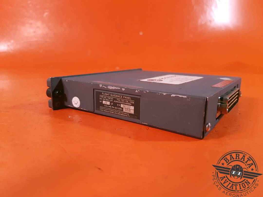 622-2265-058 Collins FGP-81 Flight Guidance Panel - *broken button*