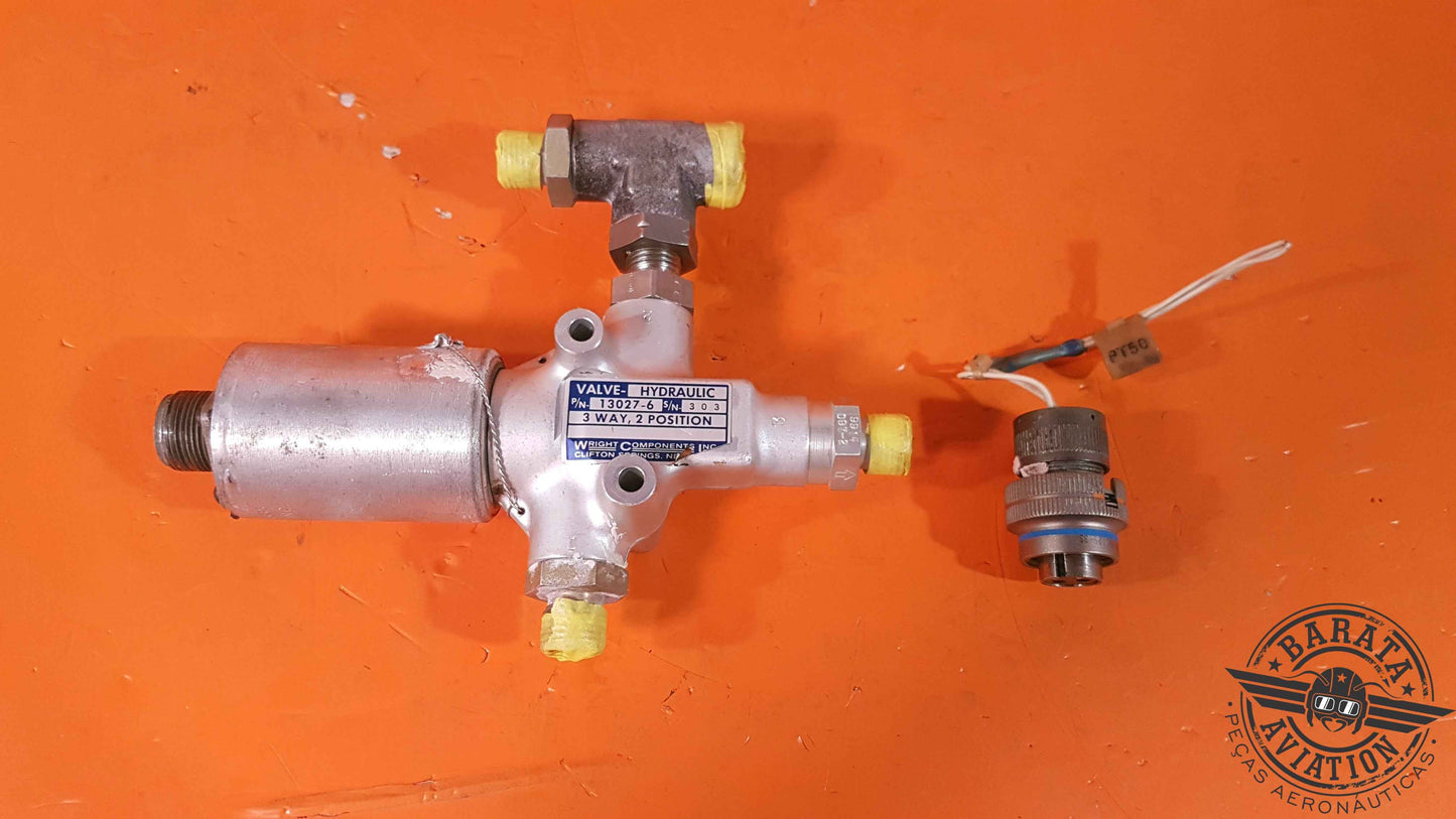 13027-6 Wright Components Hydraulic Valve