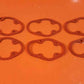 655704-S Silicone Valve Cover Gaskets - Kit C/6 Unidades - Novo