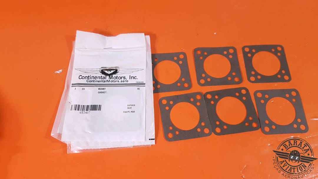 653487 TCM Vacuum Pump Gasket - Kit Com 19 Unidades - Novo