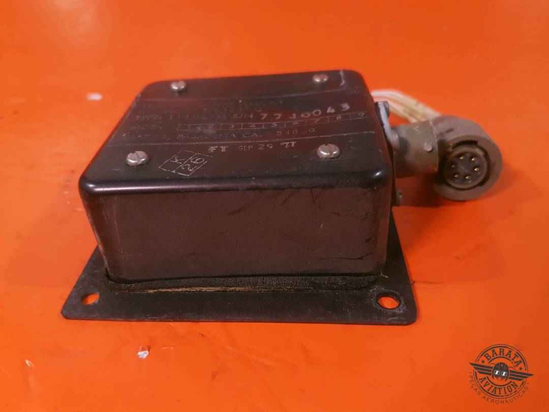 114-069-6 Kratos Transmitter Hydraulic Temp- Range 80 TO 130 C - W/ Connector 