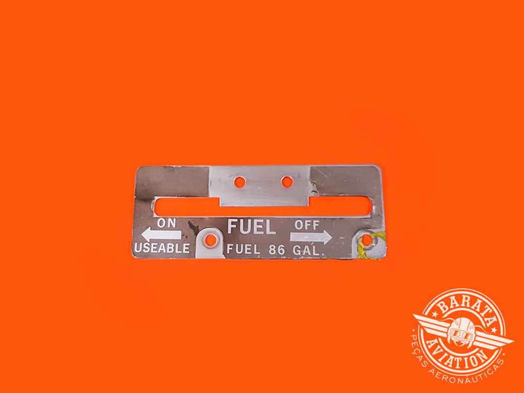 ON FUEL OFF PLACARD - P/N 98000-59