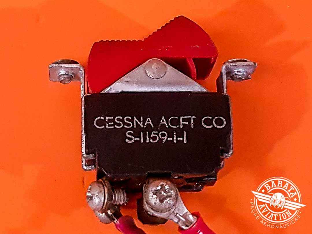 Interruptor Vermelho (Master) P/N S-1159-1-1