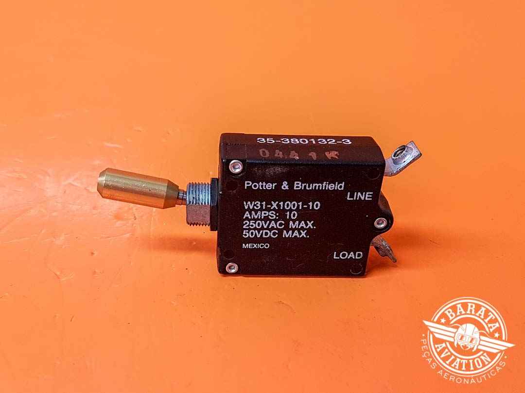 Switch da Temperatura do Pitot 10AMP P/N 35-380132-3 / W31-X1001-10