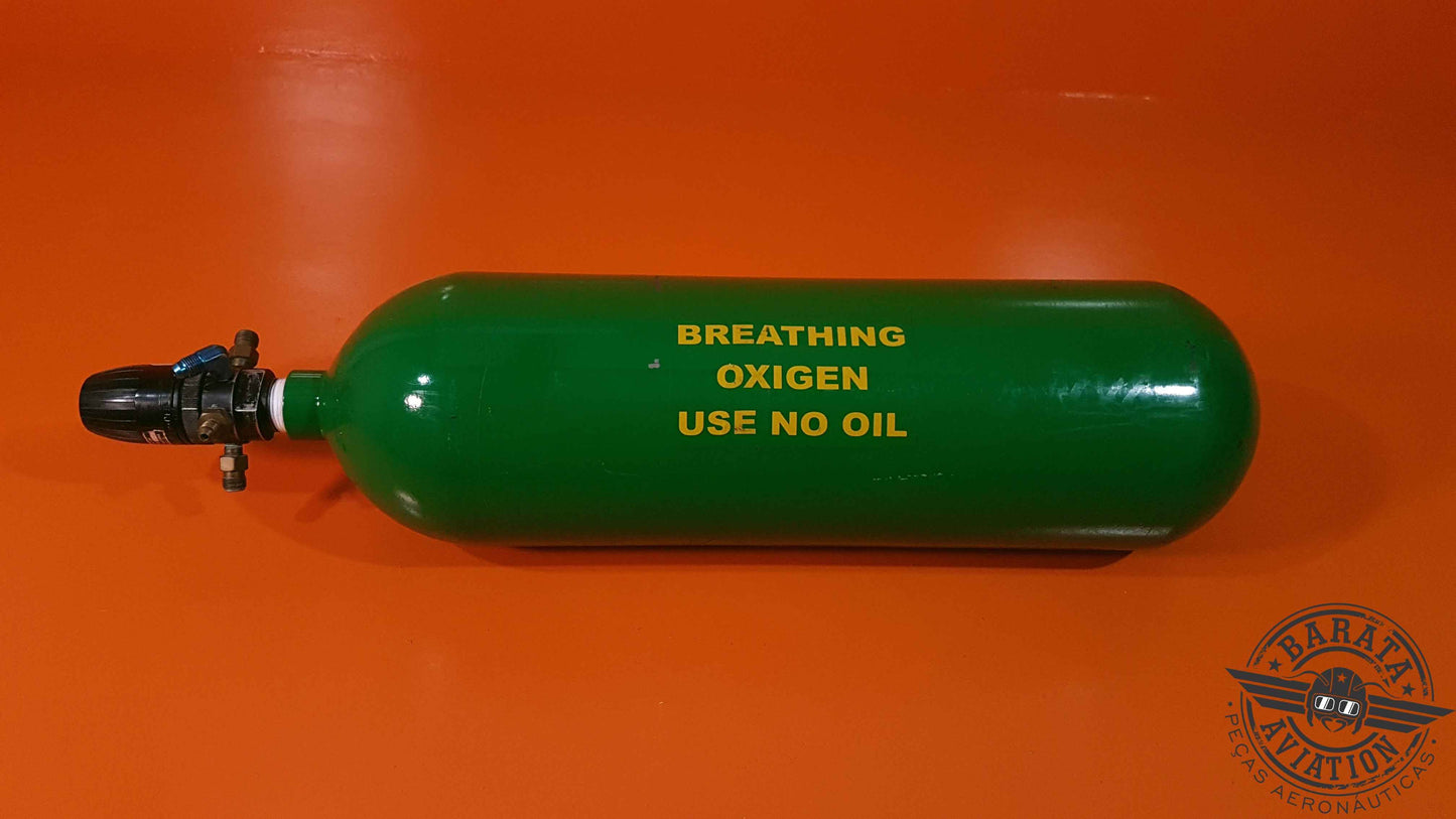 ZR-807 Puritan Oxygen Regulator & Cylinder - Apenas Retirada de Peças