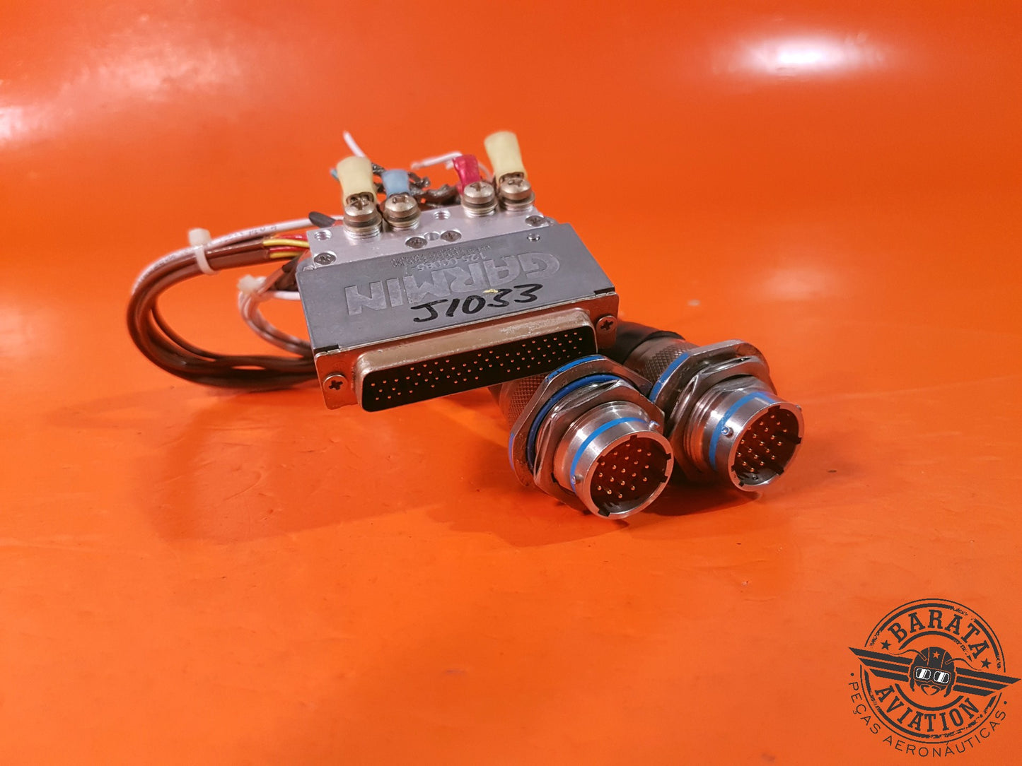 GARMIN CONNECTOR ASSY INCLUDED: 2 CONNECTORS P/N M24308/4-15F 