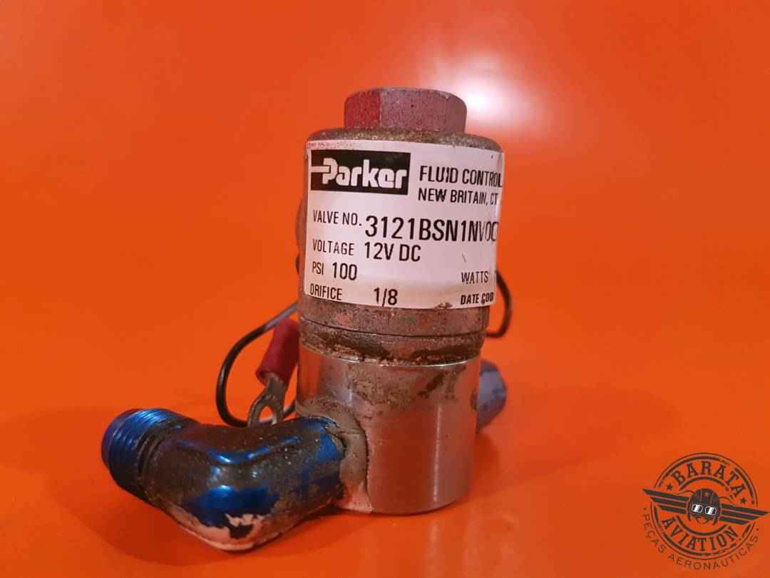 PARKER SOLENOID VALVE  12 VDC P/N: 3121BSN1NV00RRT1J1C1