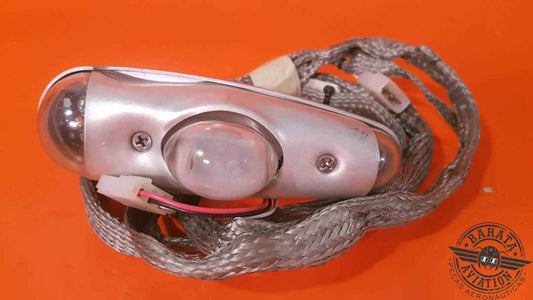 WHELEN WING TIP GREEN LED POSITION LIGHT  28 VDC W/ CONNECTOS /WIRING NO STROB LAMP P/N: 01-0790375-01