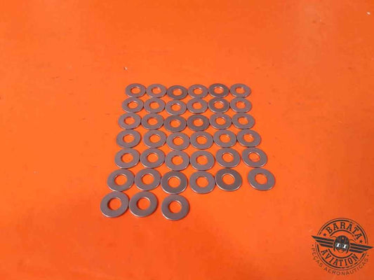 SET WITH 39 WASHERS P/N: NAS1149C0432B NEW