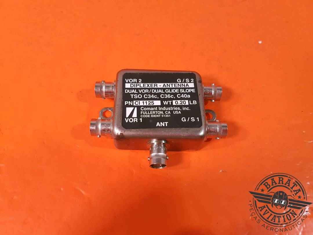 ANTENNA - DIPLEXER DUAL VOR / DUAL GLIDE SLOPE P/N: CI 1125