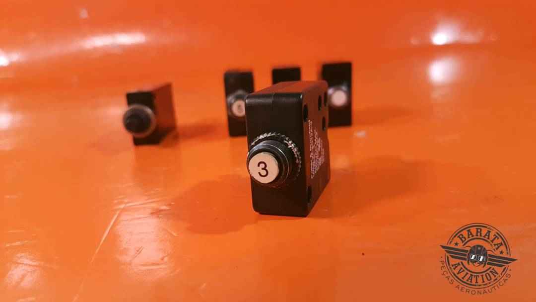 Klixon Kit of 5 Circuit Breakers