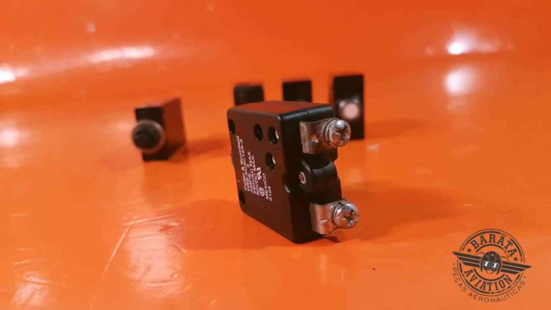 Klixon Kit of 5 Circuit Breakers