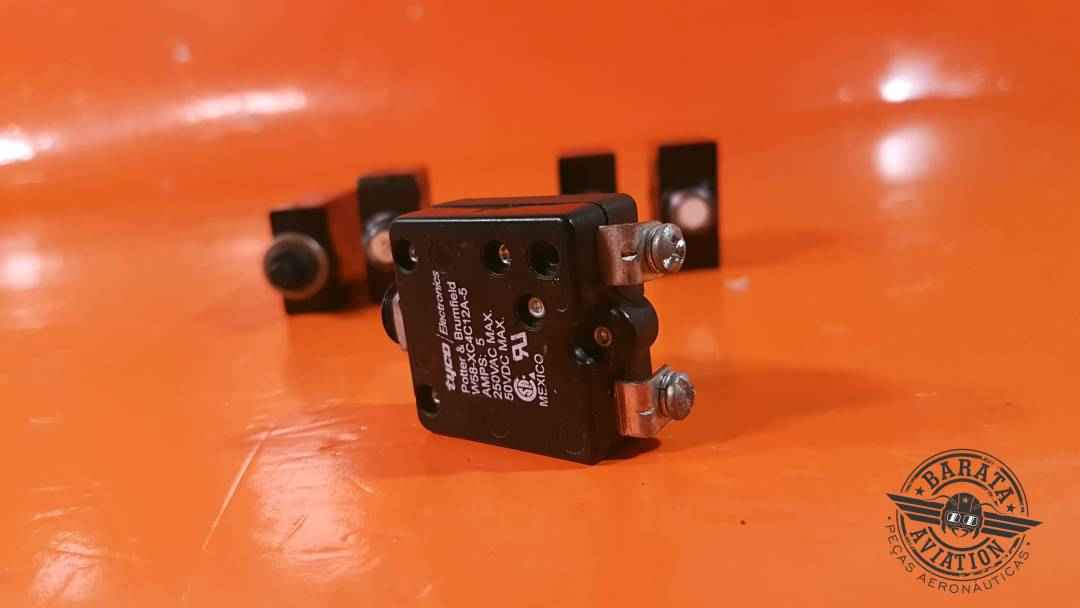 Klixon Kit of 5 Circuit Breakers