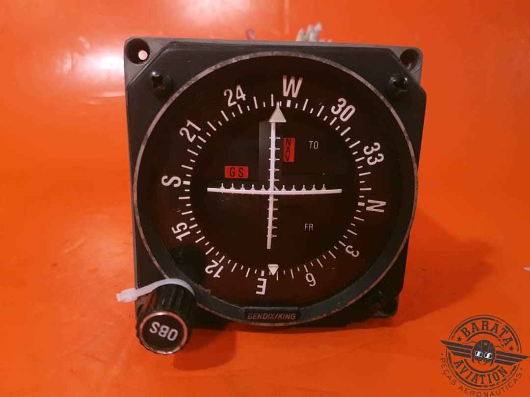 066-3034-04  BENDIX KING KI 206 VOR/LOC/GS INDICATOR INCLUDED CONNECTOR