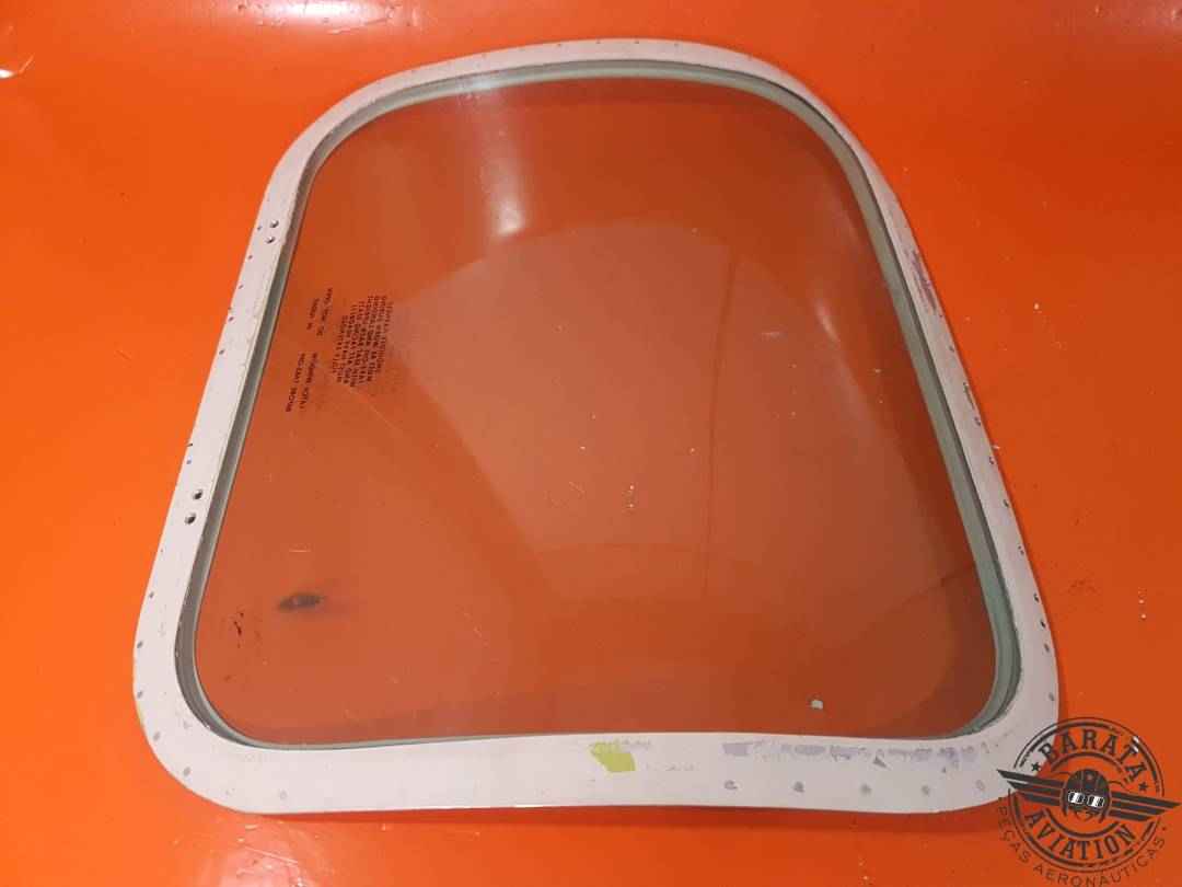 002-430053-38 WINDOW ASSY-RH CABIN/ OPENABLE /THIN GLASS EMERGENCY EXIT - GREEN