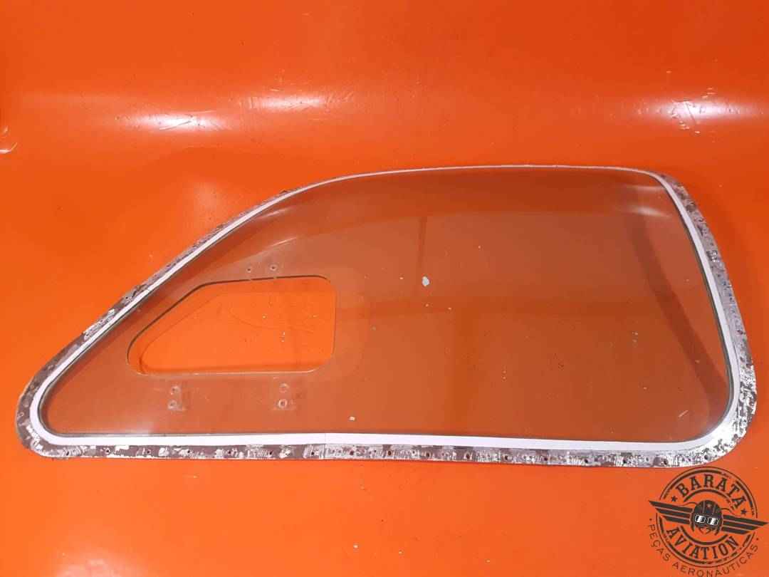 002-430052-11 BEECHCRAFT PILOT WINDOW ASSEMBLY  TINTED GLASS /GREEN