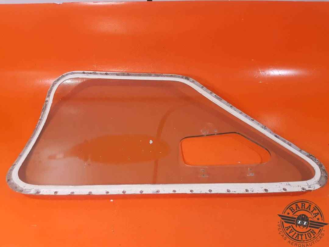 002-430052-11 BEECHCRAFT PILOT WINDOW ASSEMBLY  TINTED GLASS /GREEN