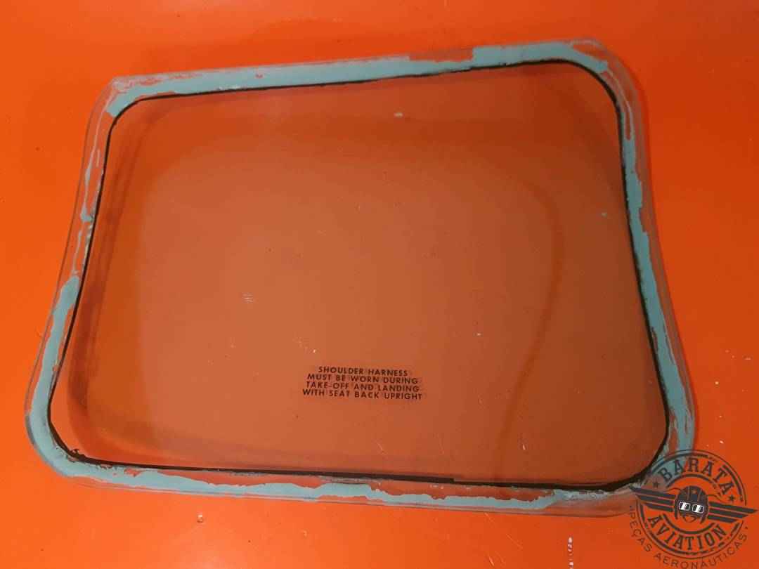 002-430001-61 BEECHCRAFT WINDOW-AFT L/H  THICK GLASS 