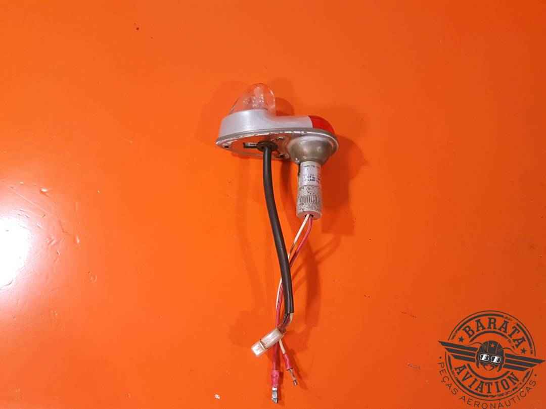 STROBE LIGHT ASSEMBLY LH RED LENS; 13 V P/N A429-PG 