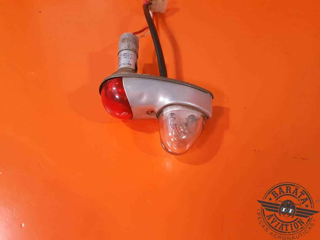 STROBE LIGHT ASSEMBLY LH RED LENS; 13 V P/N A429-PG 