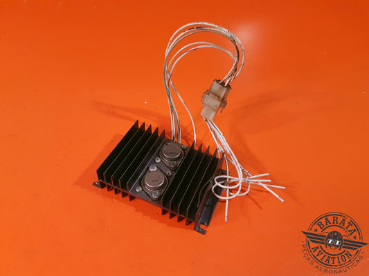 SET OF 2 TRANSISTOR (POWER) INCLUDING HEATSINK AND CONNECTOR P/N: 2N3055