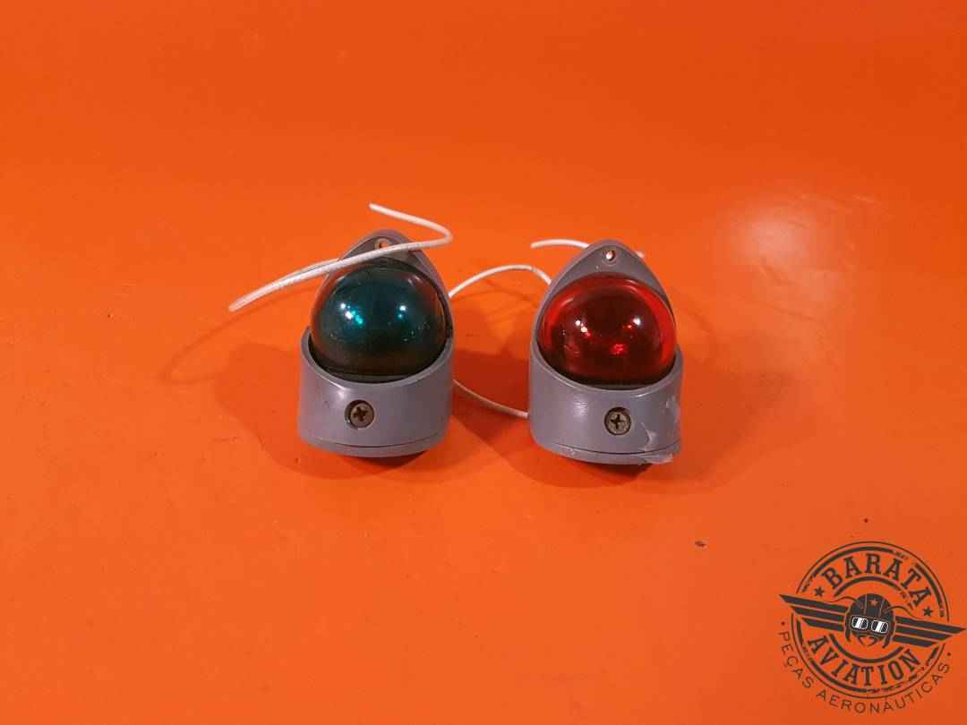 KIT WITH 2 SETS OF WING NAVIGATION POSITION LIGHT P/N: A-1815A-R-7512A-53