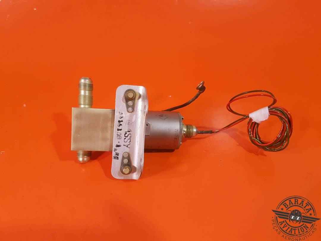 PARKER VALVE ASSY SOLENOID FUEL W/ SUPPORT P/N7912-576571-22