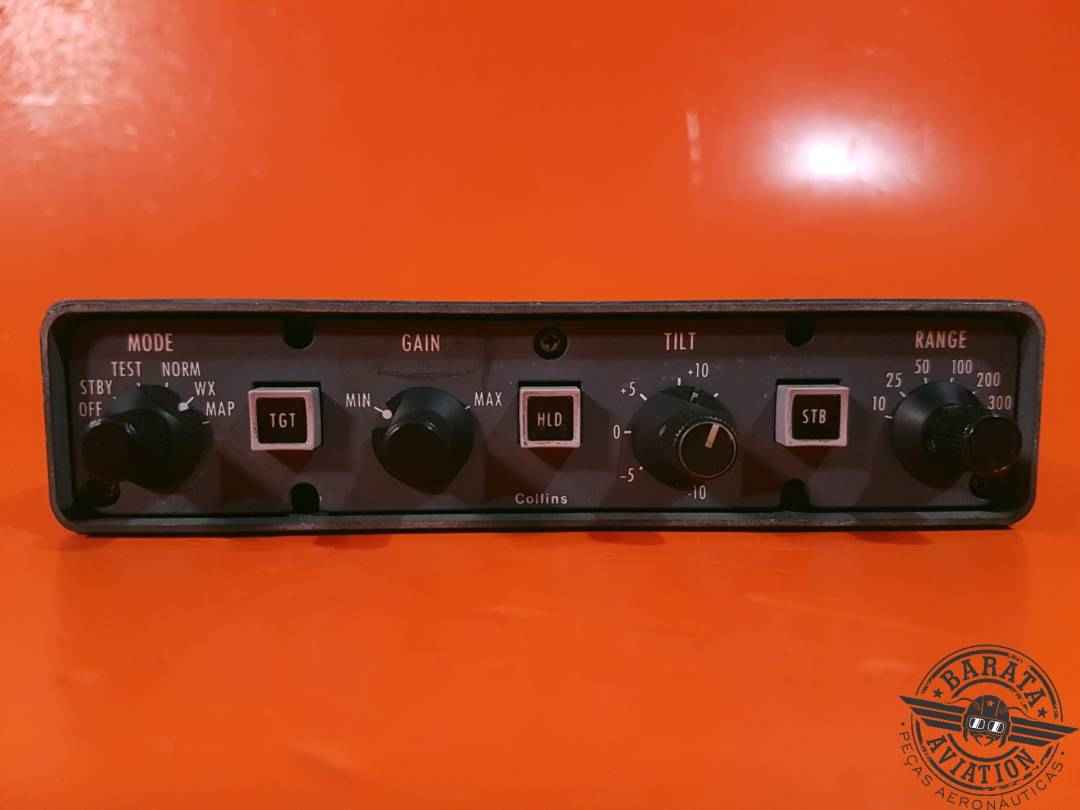 COLLINS WXP-85C WEATHER RADAR PANEL  P/N: 622-7338-002