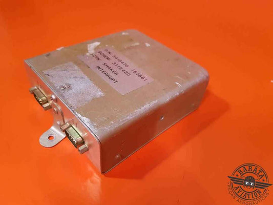 BOMBARDIER SHAKER INTERRUPT  P/N: 5418470-2