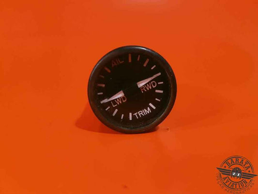 HICKOK INDICATOR AILERON TRIM P/N: 6608217-11